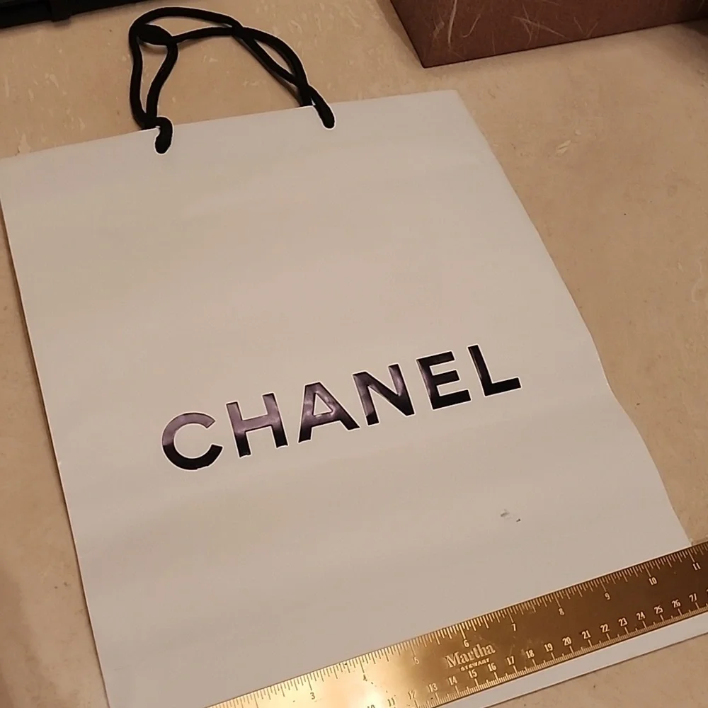 CHANEL PAPER GIFT BAG 11.5 x14.25 inches